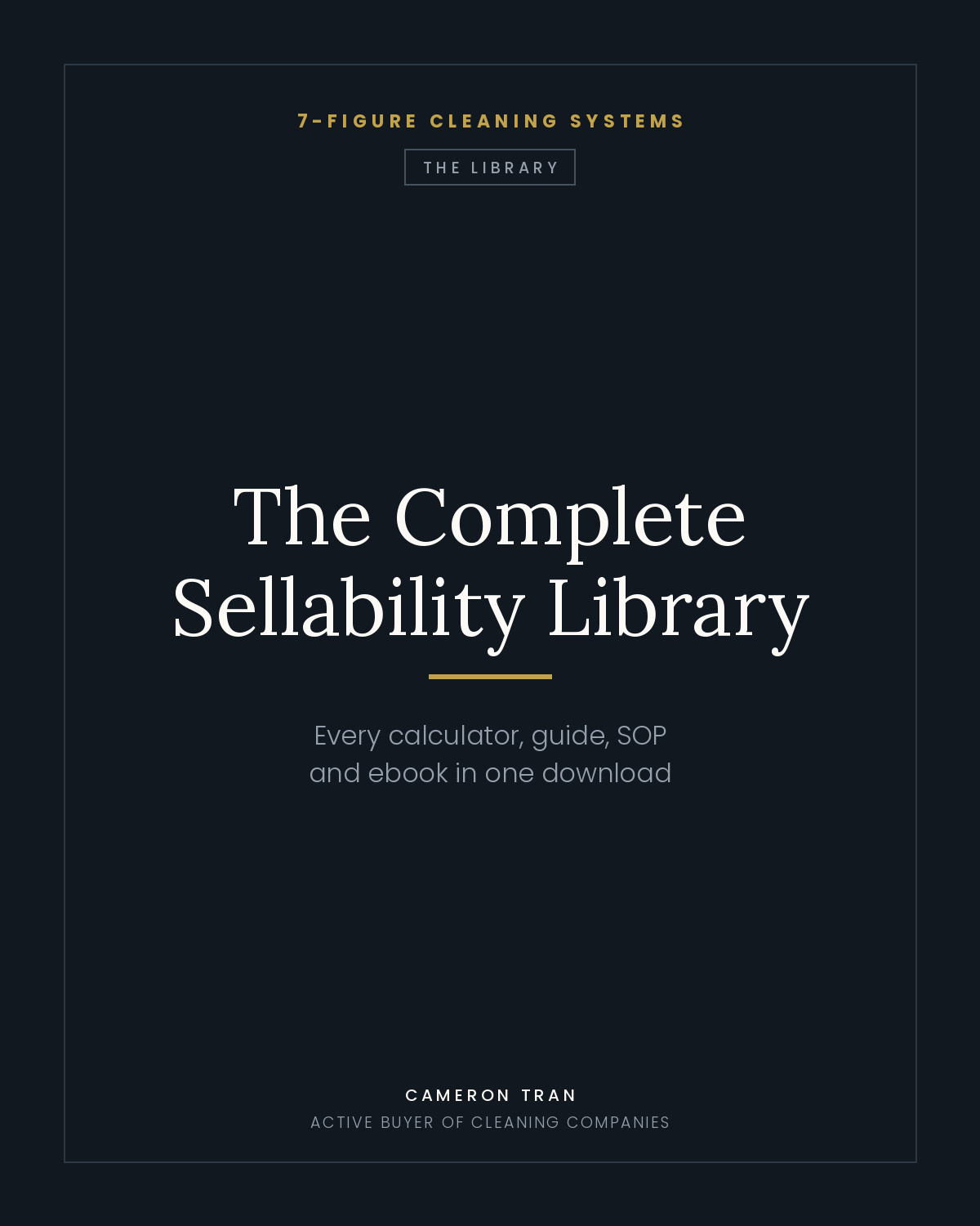 The Complete Sellability Library